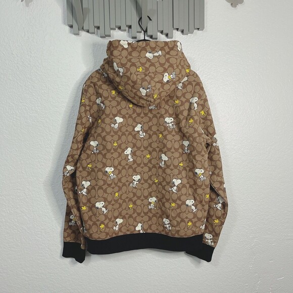 Coach X Peanuts S CE545 Signature Snoopy Hoodie NWT Org $378 - Picture 9 of 10